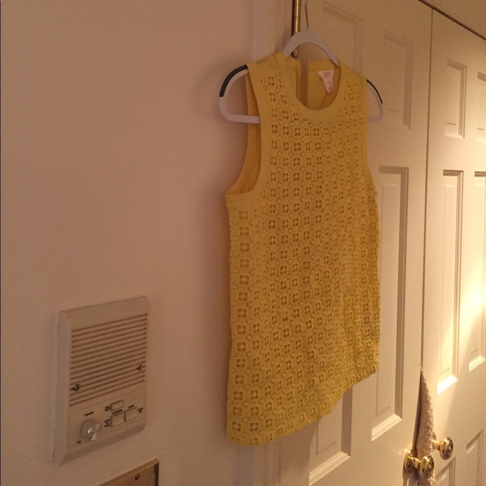 Joe fresh top yellow